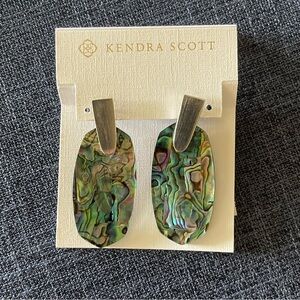 Kendra Scott Aragon Gold Abalone Shell Earrings